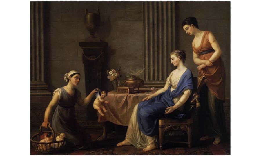 neo classicisme Joseph Marie Vien la marchande d amours